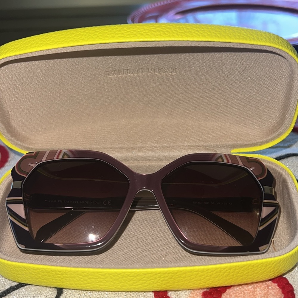 Emilio Pucci EP 63 50F Women Brown Butterfly Gradient